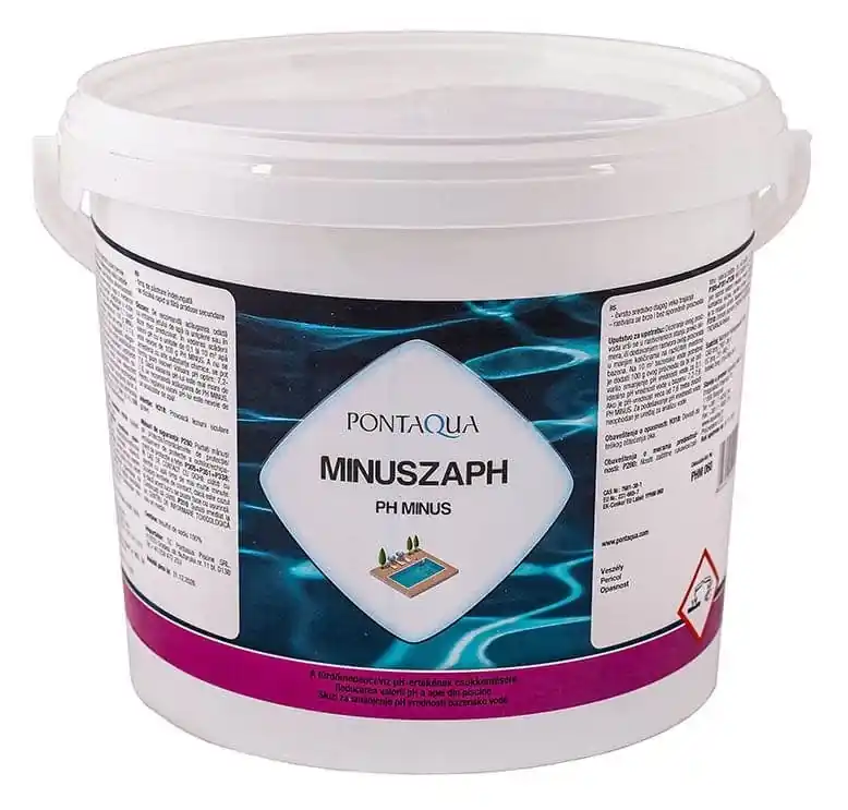 Pontaqua Minuszaph PH csökkentő medence vegyszer, 6kg Kedvezmény